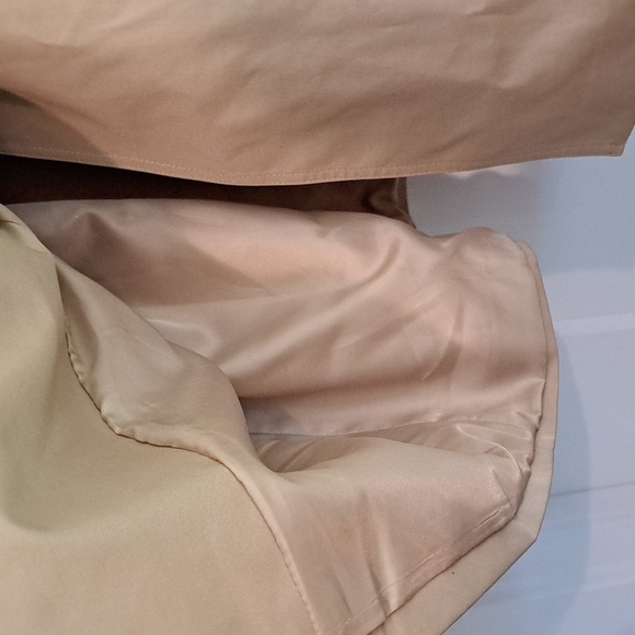 NWT Double-Breasted Waterproof Trench Coat With Belt (Khaki) - NANJUN - Picture 14 of 14